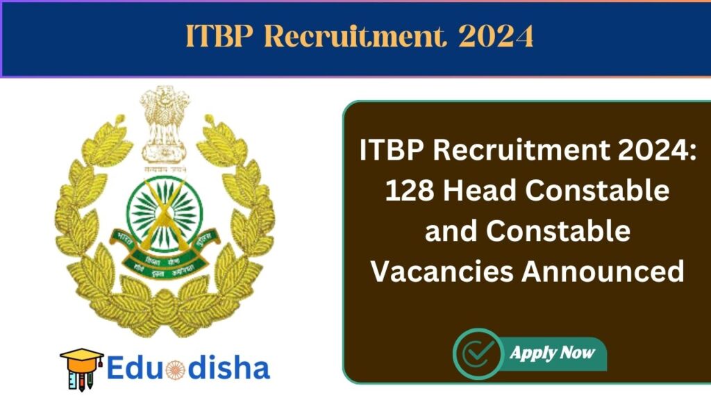 ITBP Recruitment 2024