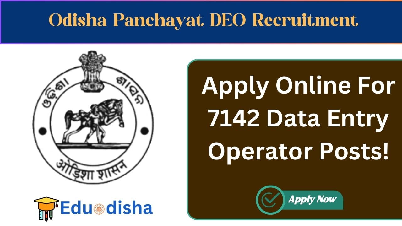 Odisha Panchayat DEO Recruitment (1)