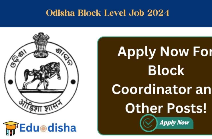 Odisha Block Level Job 2024