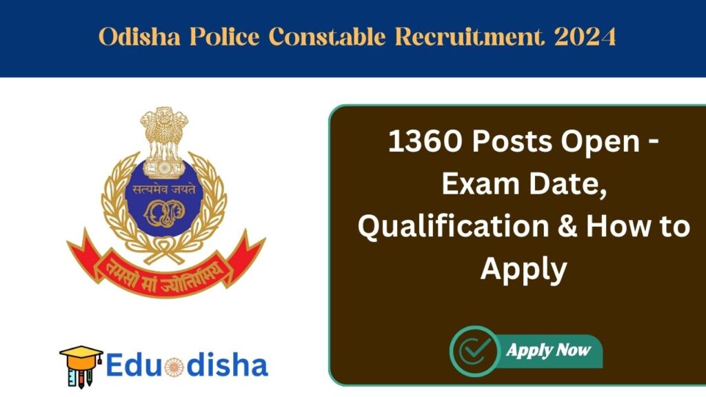 Odisha Police Constable Recruitment 2024 (1)