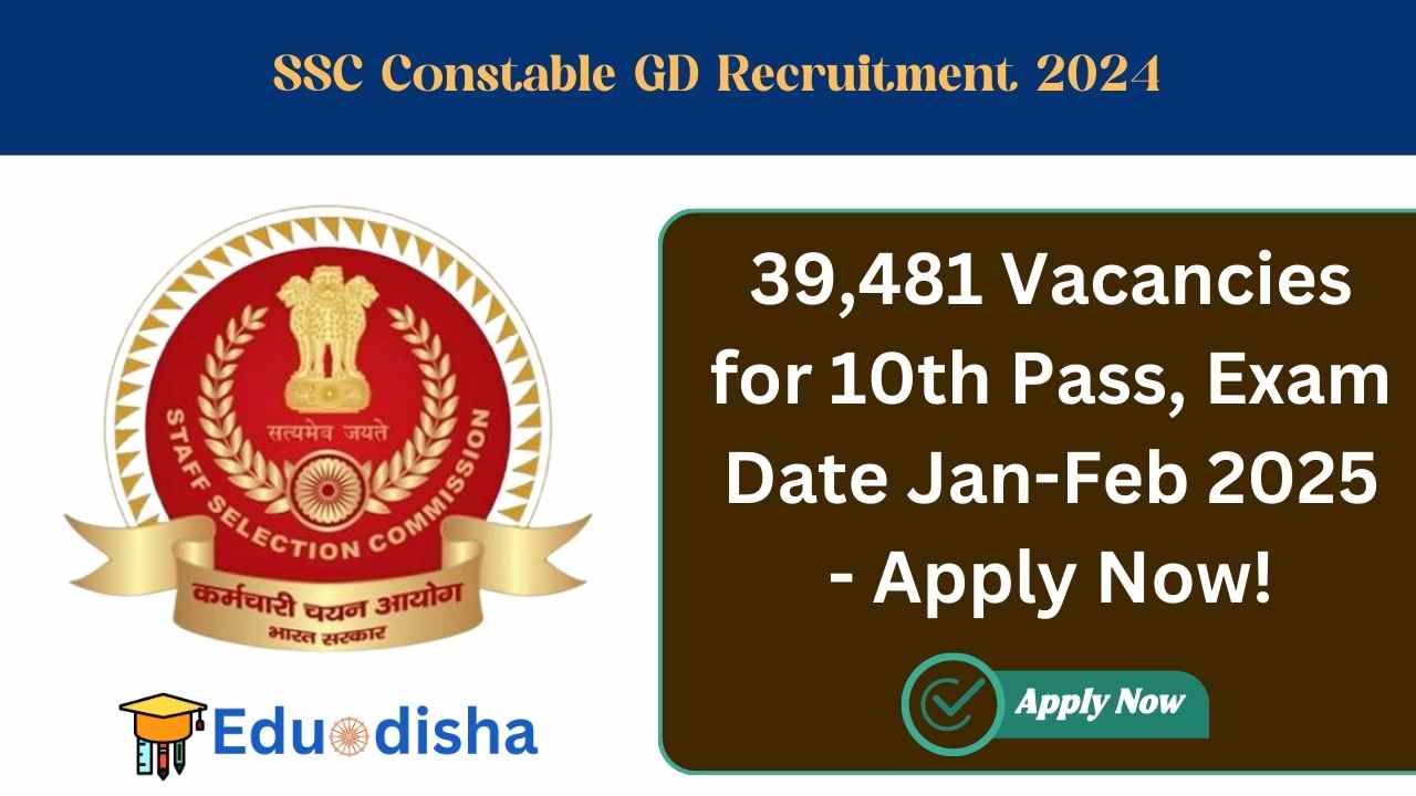 SSC Constable GD Recruitment 2024