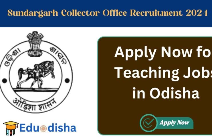 Sundargarh Collector Office Recruitment 2024